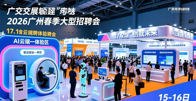 百万英才汇南粤2026春季招聘会_广州广交会展馆招聘会_招聘会