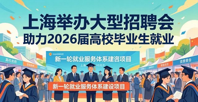 招聘会_2026上海高校毕业生春季促就业攻坚行动 招聘会 就业服务体系