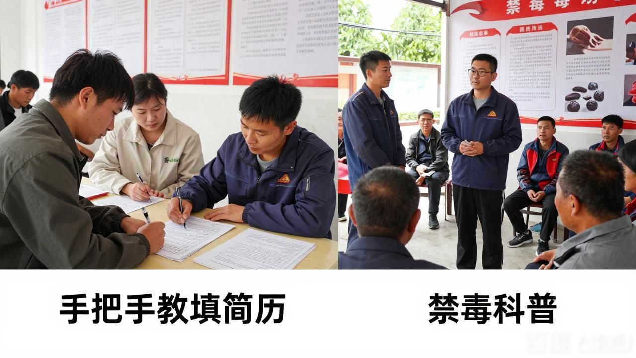 招聘会_儋州中和招聘会 禁毒宣传 就业帮扶