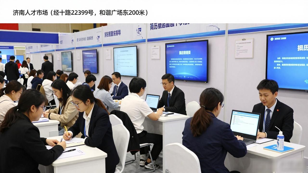 招聘会_职业指导专区_济南市百日千万招聘专项行动专场招聘会