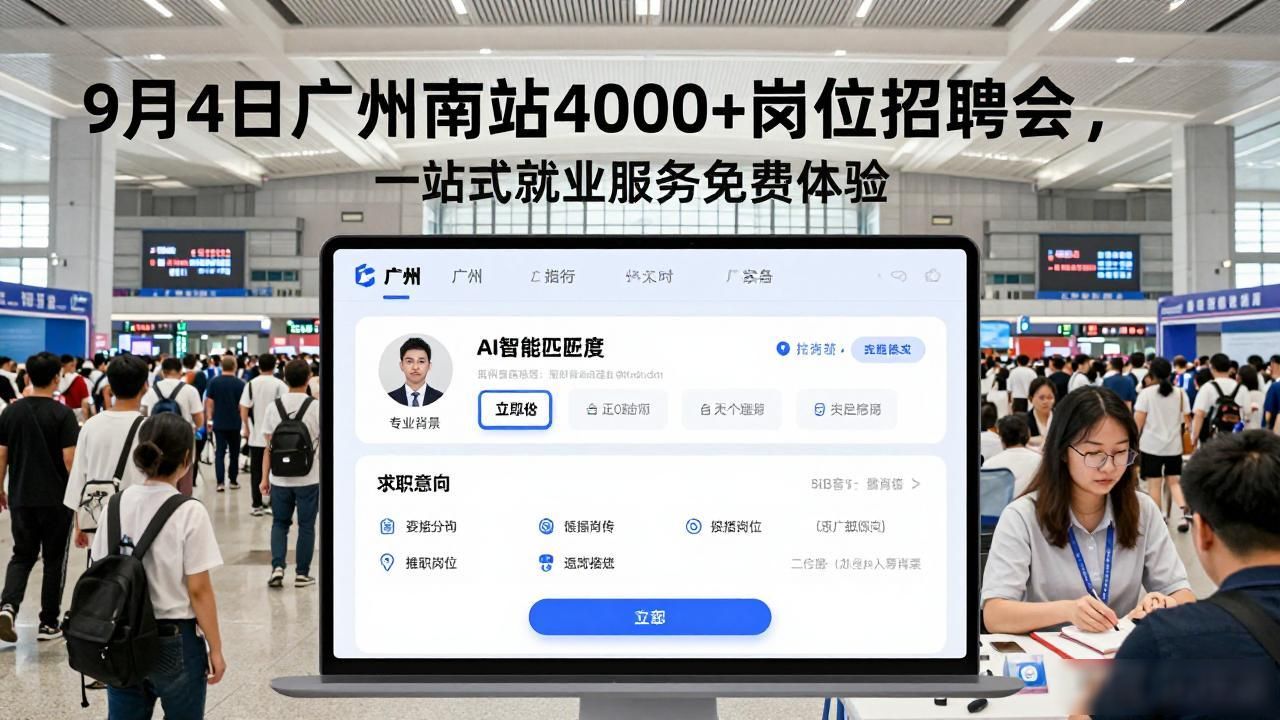 招聘会_2026广州好揾工招聘会 广州南站 4000岗位