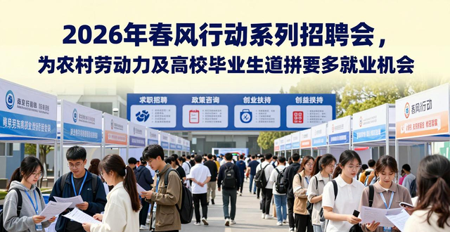 2026年春风行动 农村劳动力 就业援助季_招聘会