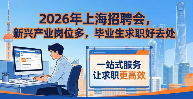 招聘会_新兴支柱产业高校毕业生专场招聘会_2026上海市人力资源服务对接会