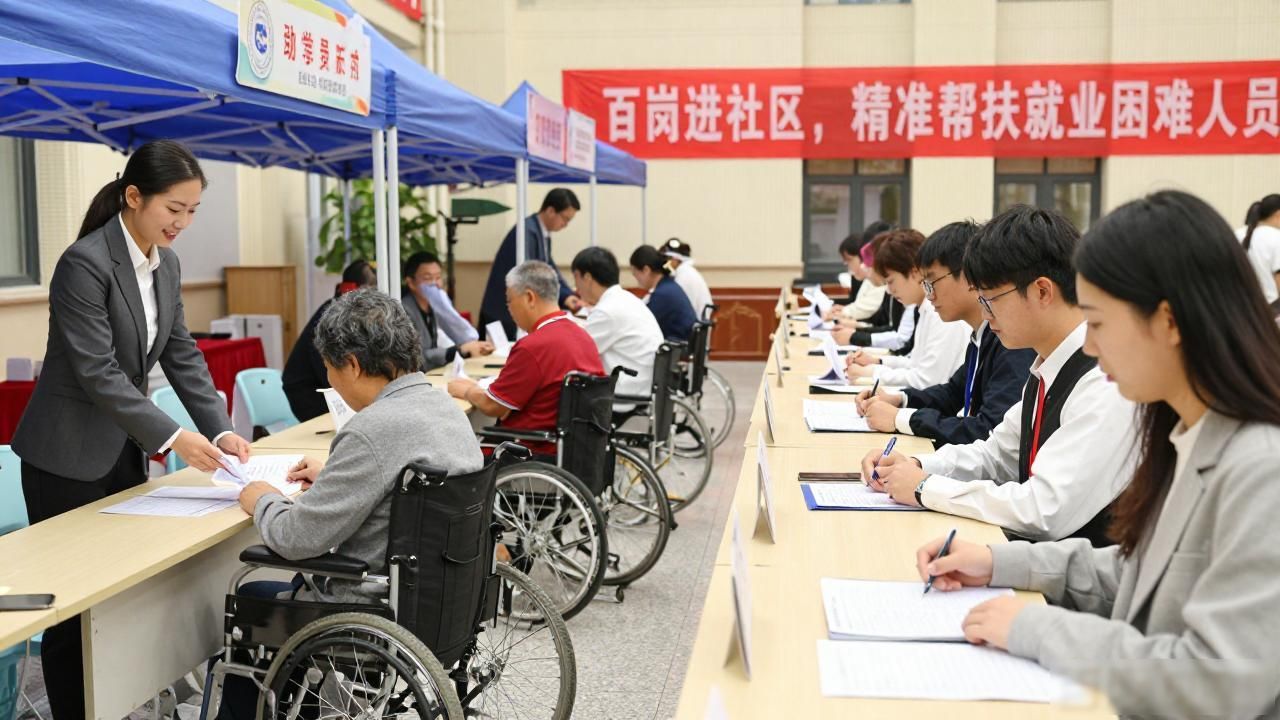 招聘会_莘庄镇就业帮扶专场_闵行区百日千万招聘会