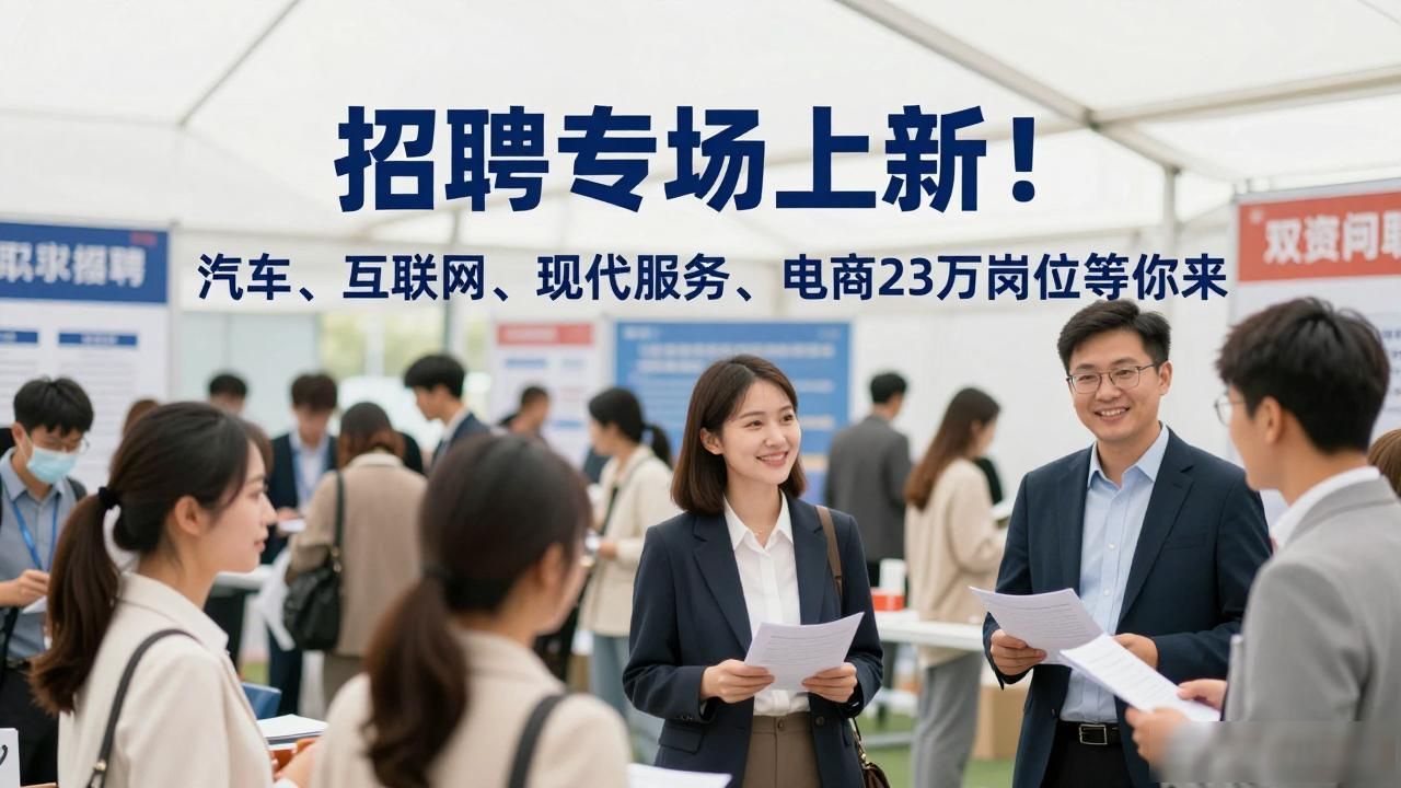 互联网行业专场招聘_汽车行业专场招聘_招聘