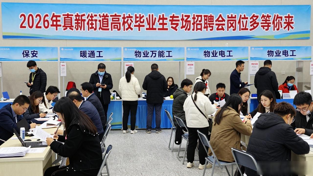 招聘会_真新街道社区文化活动中心招聘会_2026年真新街道离校未就业高校毕业生专场招聘会