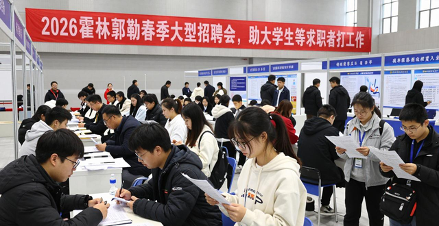 招聘会_内蒙古霍林郭勒市春季招聘会_求职者岗位对接平台