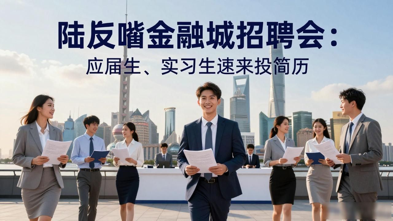 秋季应届生招聘会_陆家嘴金融城名校直通车招聘会_招聘会