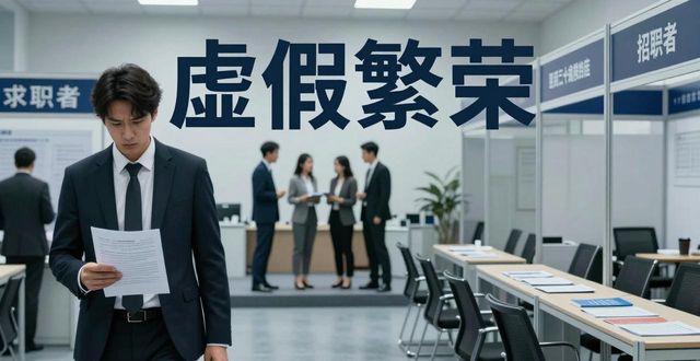 线下招聘会假招聘骗局_打工人招聘会避坑指南_招聘会