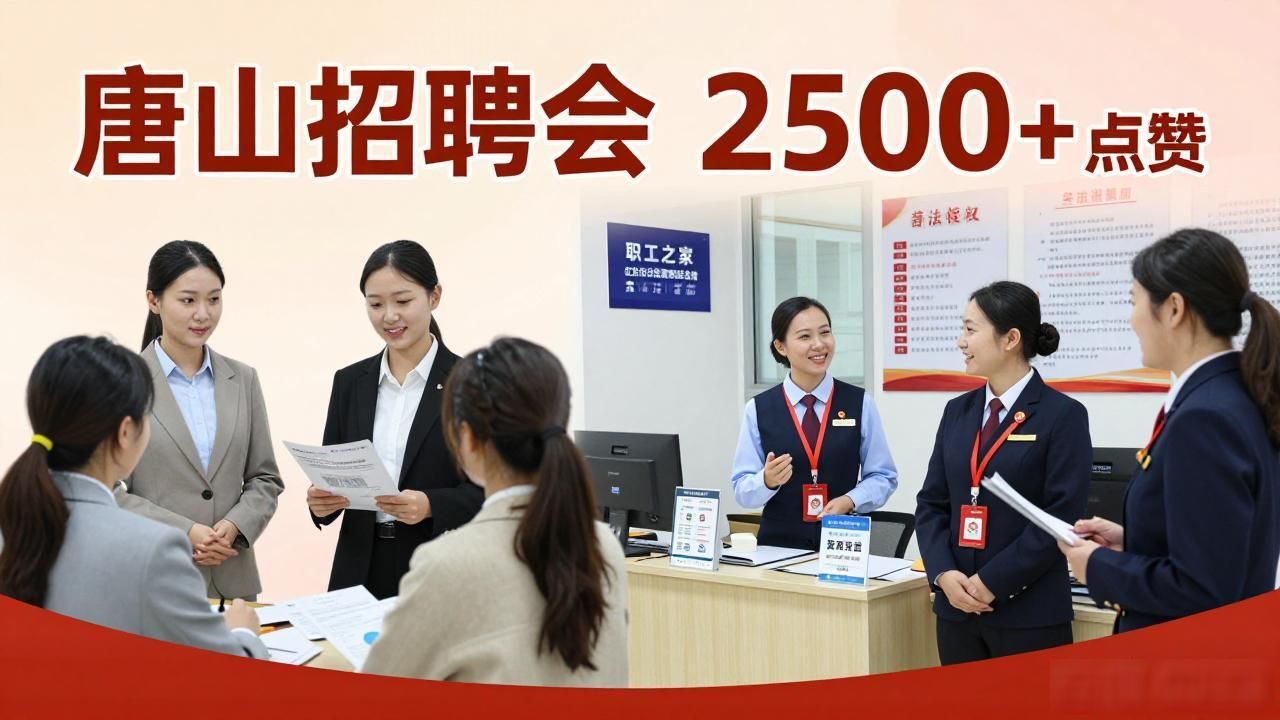 唐山工会帮就业_招聘会_招聘会