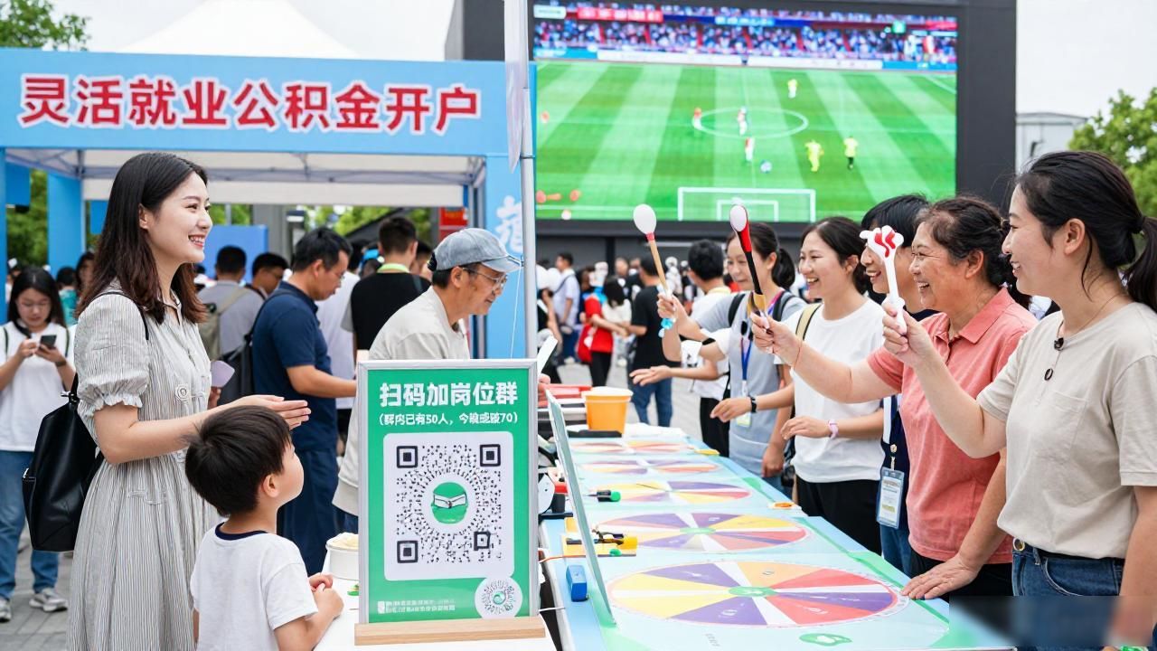 招聘会_社区就业服务_周末晚间招聘活动