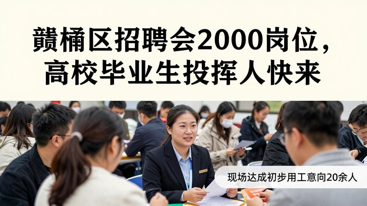 赣榆区百日千万招聘专项行动 招聘会 毕业生就业_招聘