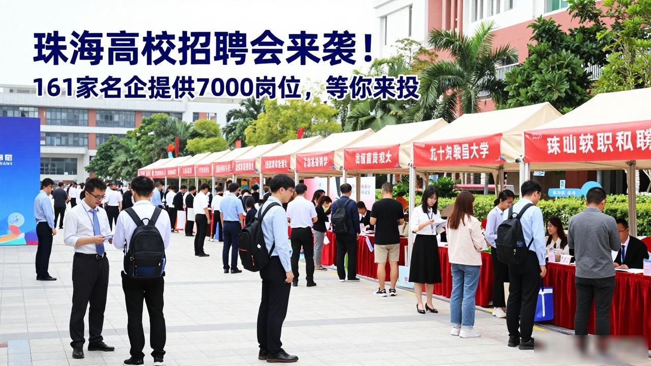 珠海应届生就业岗位_招聘会_珠海高校招聘会