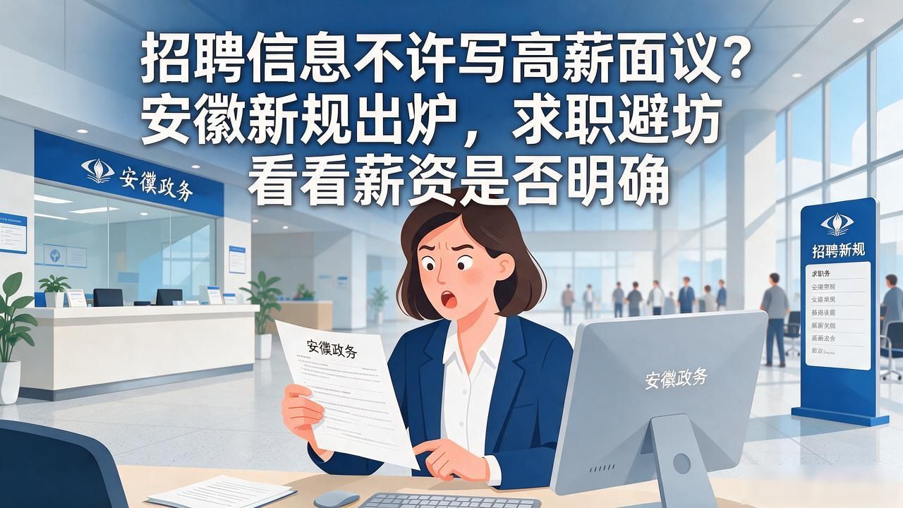 招聘信息_招聘信息不得使用 高薪 面议 规定 薪资透明 求职者保护 面议 高薪 坑求职者 薪资结构 口头承诺