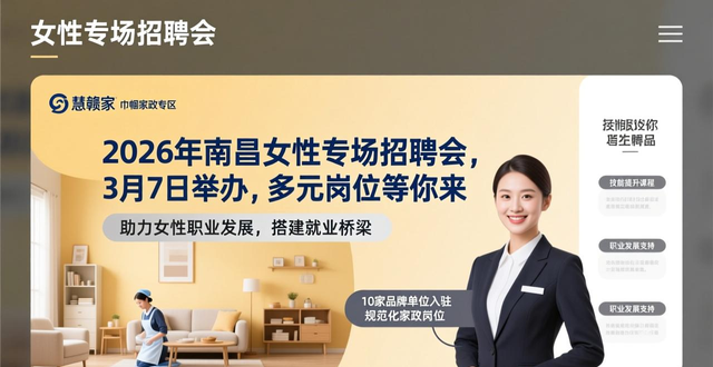 招聘会_女性专场招聘会_巾帼就业创业行动