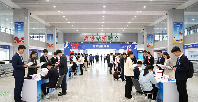 高铁站招聘会创新实践_招聘会_就业服务理念升级