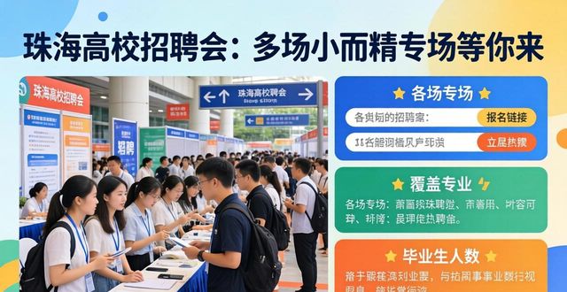 珠海小型行业专场招聘会_招聘会_珠海高校毕业生就业招聘会