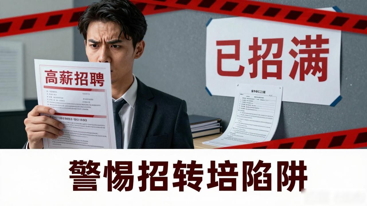 招转培培训贷套路聘_招聘_虚假招聘陷阱