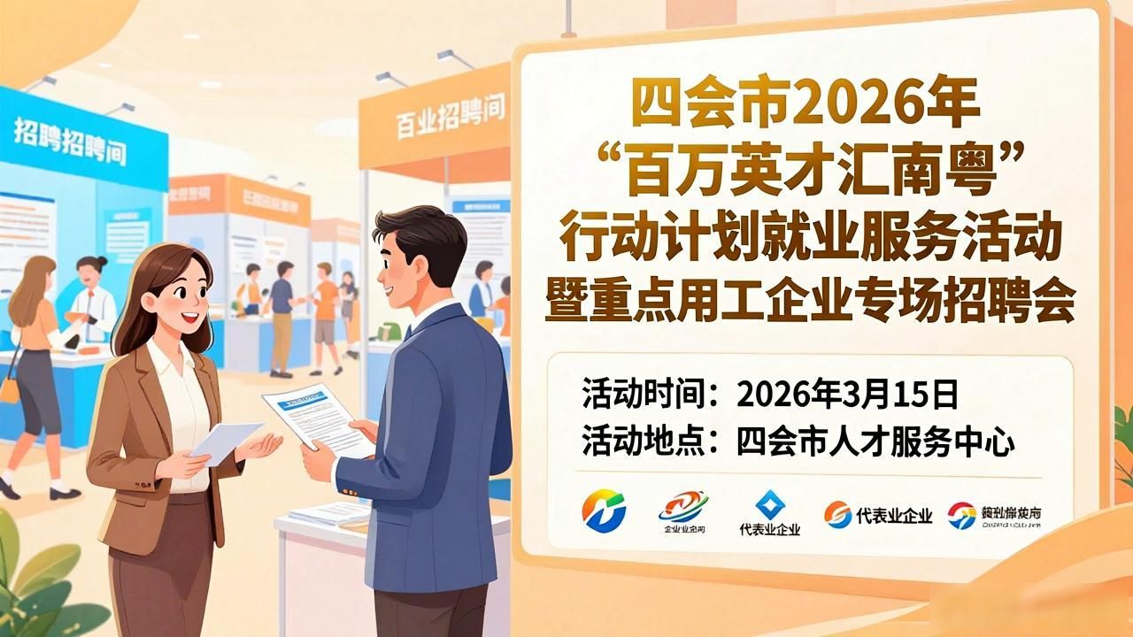 四会市2026年招聘会_四会市体育中心招聘会_招聘会