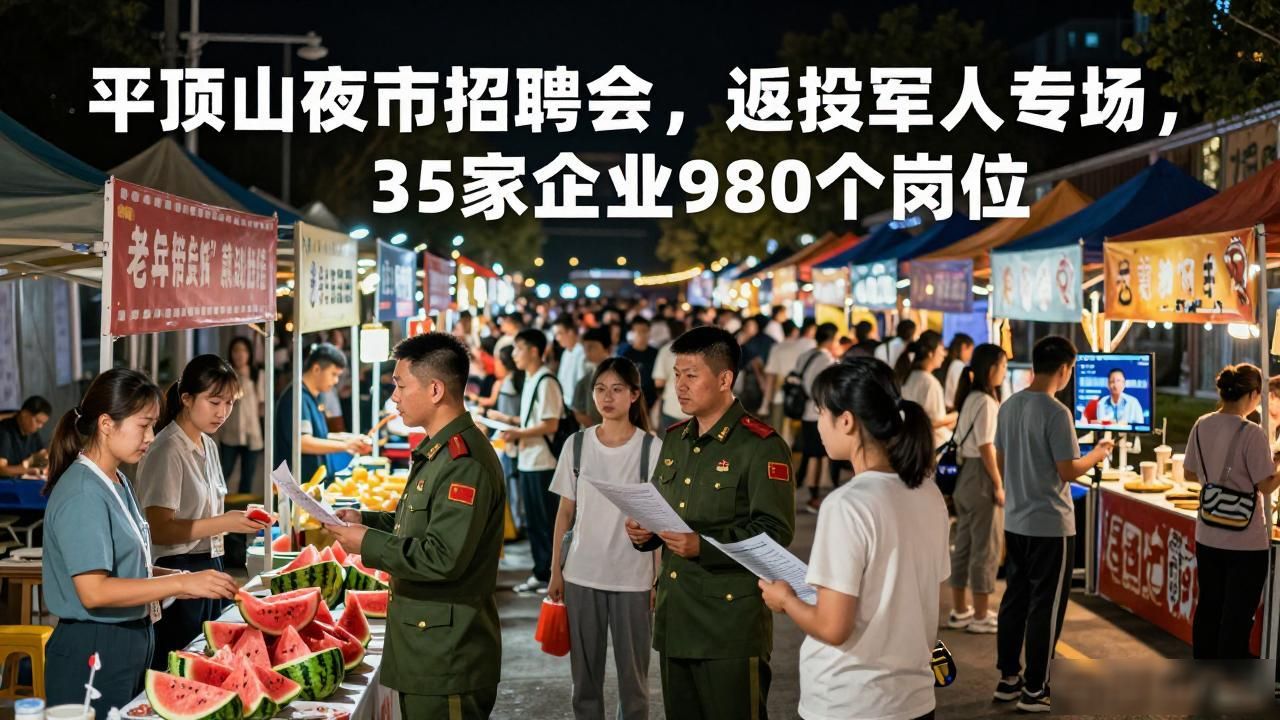 平顶山市退役军人招聘会_招聘会_退役军人就业创业促进条例实施