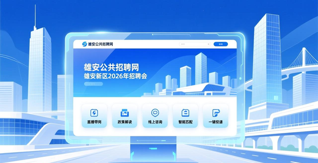雄安新区2026年春风行动 招聘会 就业援助季_招聘会