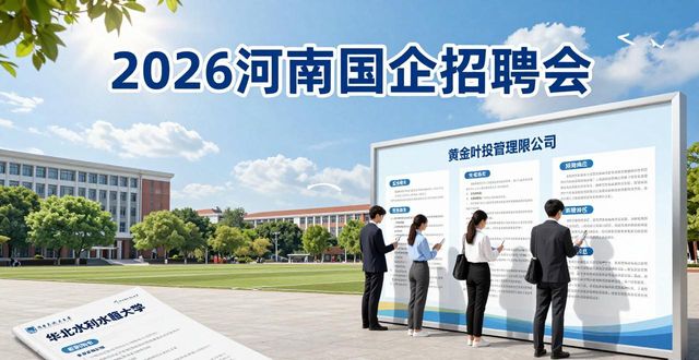 华北水利水电大学招聘会_招聘会_2026河南省国有企业春季专场招聘会