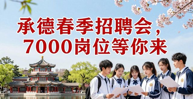 招聘会_就业公共服务进校园紫塞系列_承德应用技术职业学院招聘会