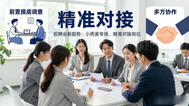 招聘会_高校毕业生专场招聘会_就业公共服务进校园
