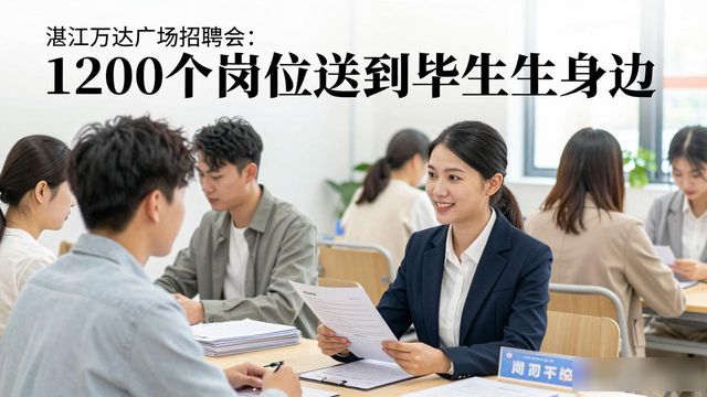 招聘会_百万英才汇南粤招聘会_湛江经开区高校毕业生招聘会