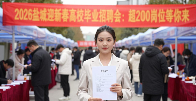 盐城就业安居政策_招聘会_2026潮奔黄海才到盐城高校毕业生招聘会