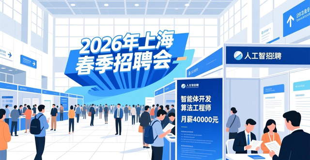 2026上海市春季促进就业专项行动 高校毕业生择业对接会 人工智能专区招聘需求_招聘会