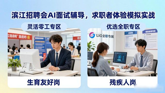 AI面试辅导专场招聘会_数字赋能沉浸式招聘体验_招聘会