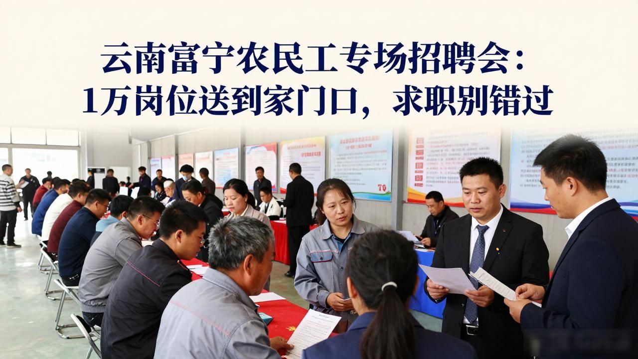 招聘会_富宁县就业提升行动_云南省农民工专场招聘会
