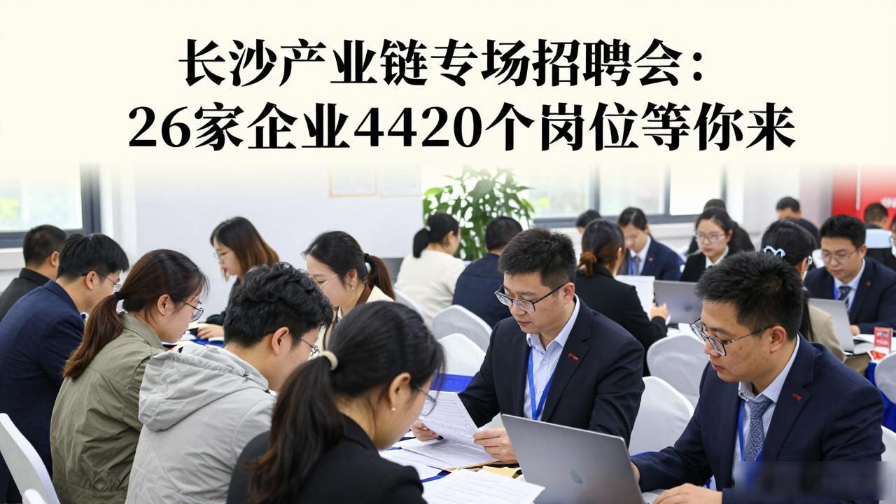 招聘会_长沙产业链招聘会_工程机械智能装备招聘