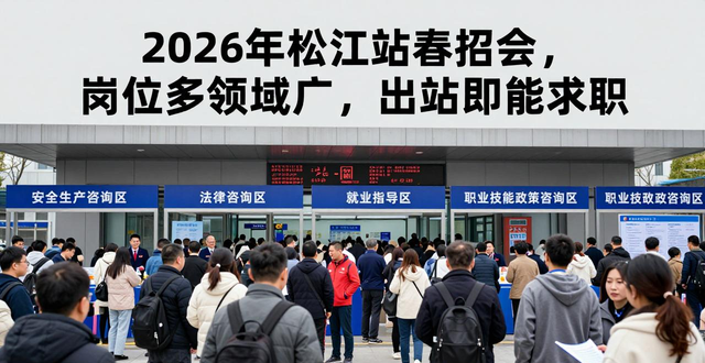 春季招聘会 松江站 就业服务_招聘会