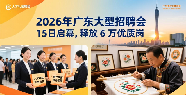 "两业融合 产才对接 招聘会 广东" _招聘会_"百万英才汇南粤 招聘会 广州 广交会展馆"