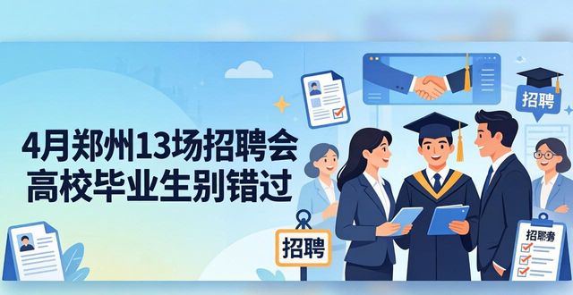 招聘会_2026年全国城市联合招聘高校毕业生春季专场_郑州市人才交流中心招聘会