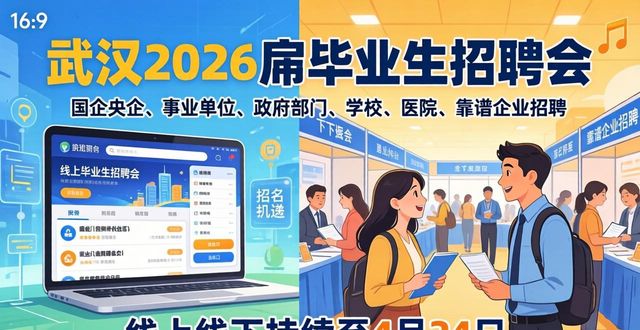 湖北省高校毕业生招聘会_2026武汉会最新消息_招聘会