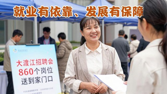 大渡口义渡就业列车 数字零工市场 招聘会_招聘会