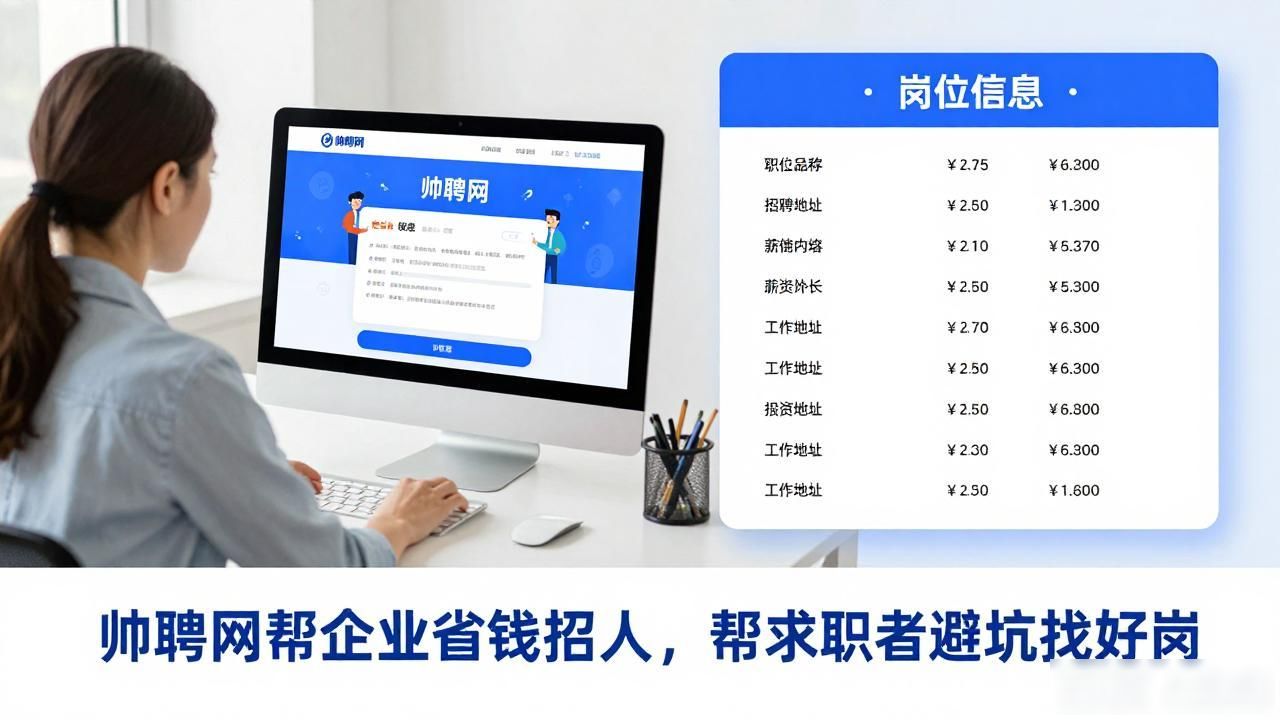 帅聘网优势特点_互联网招聘网站哪个口碑好_招工