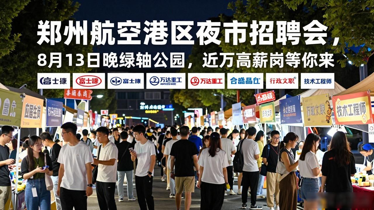 招聘会_郑州航空港区招聘会2026_郑州航空港区人才夜市
