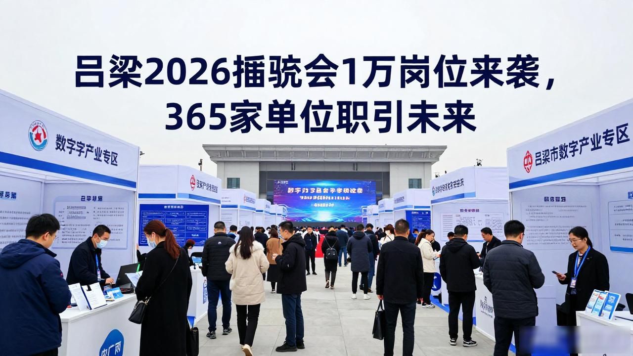 招聘会_吕梁市百日千万招聘会 2026 职引未来 筑梦青春招聘会