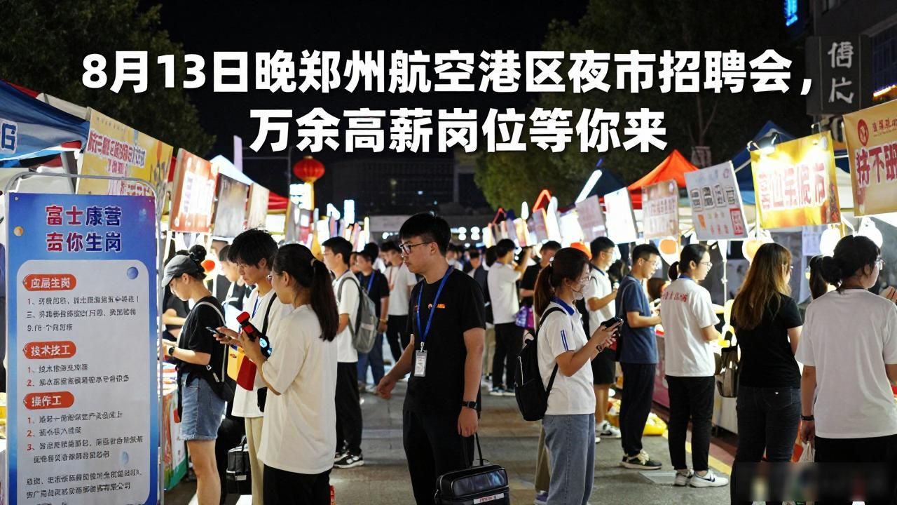 招聘会_郑州航空港区人才夜市_郑州航空港区招聘会