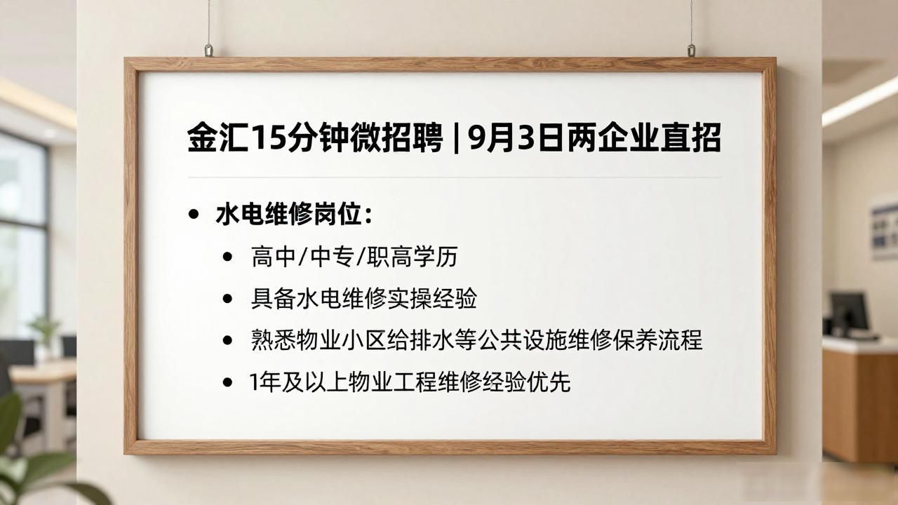 贤乐业泰叶服务站微招聘_金汇微招聘_招聘会