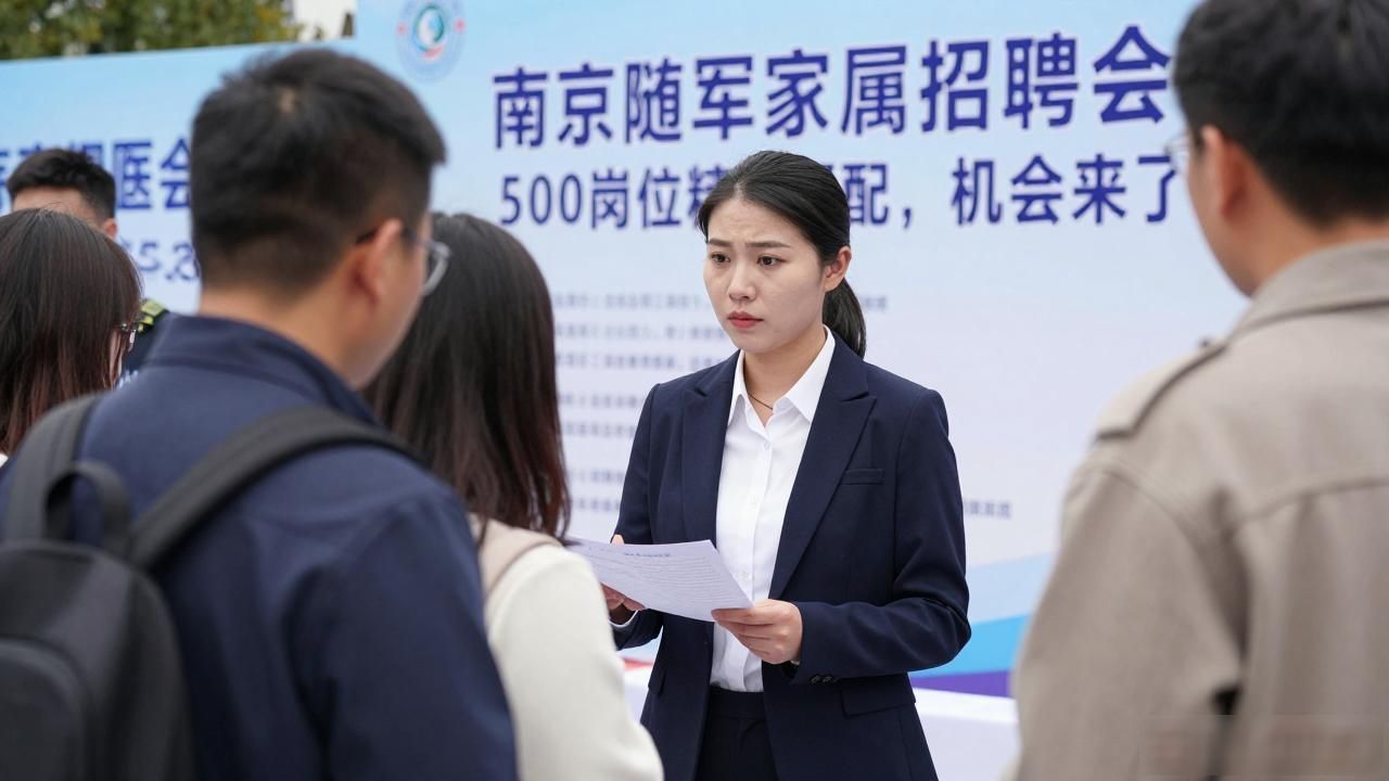 南京市随军家属招聘会_随军家属就业服务窗口_招聘会