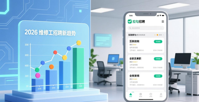 鱼泡直聘BOSS直聘拉勾招聘_维修工招聘平台比较_招工