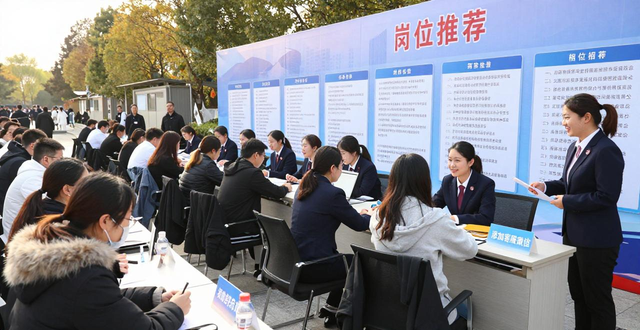 文成春风行动 就业援助招聘会 就近服务_招聘会