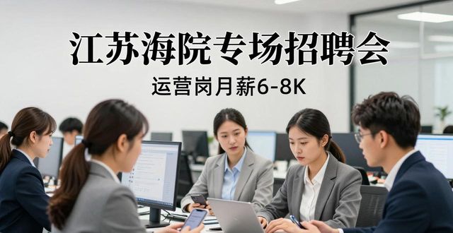 2026年高校毕业生招聘会 江苏海事职业技术学院专场 运营专员_招聘会