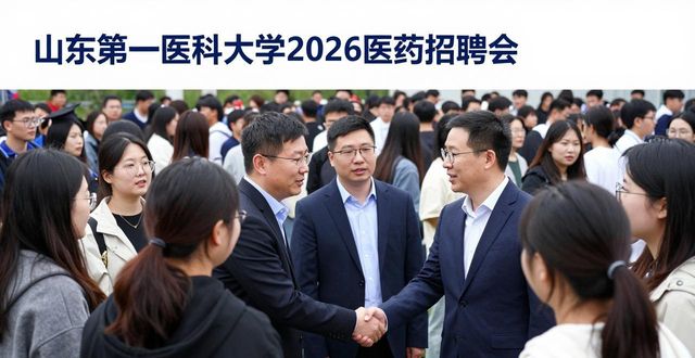招聘会_山东第一医科大学药学院招聘会_2026届毕业生就业促进