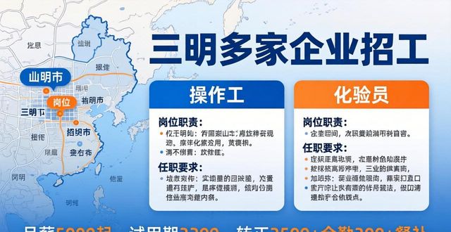 福建三明招聘_招聘信息_车间操作工
